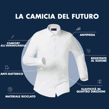 CAMICIA FRIACE - ANTIPIEGA ED ELASTICA